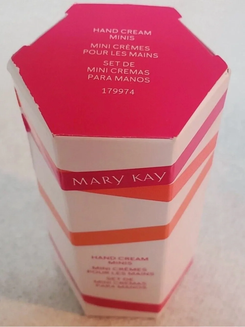 Mary Kay Hand Cream Minis Peach Gardenia Pink Freesia Citrus Fields  New in Box